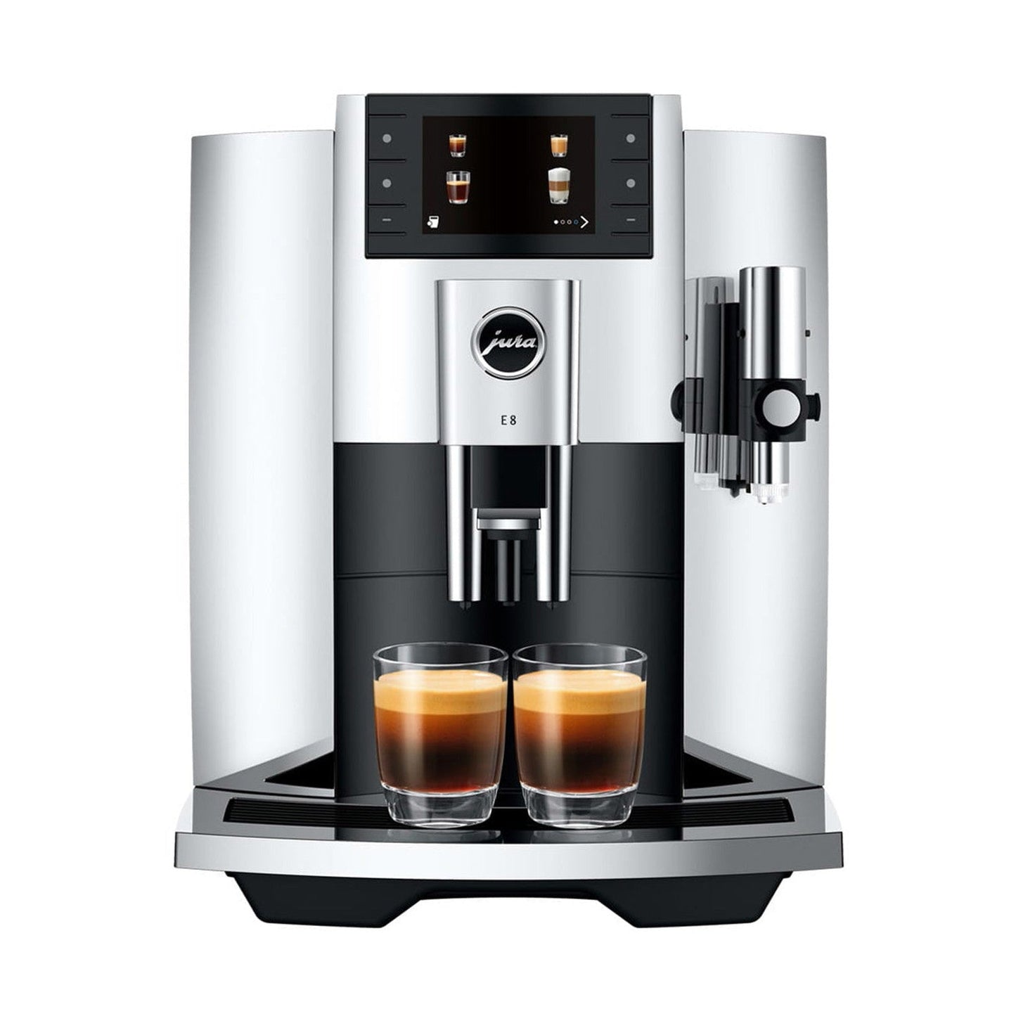 Jura E8 Automatic Espresso Machine, Chrome #15646