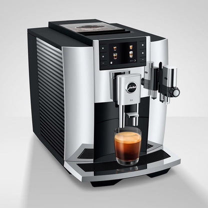 Jura E8 Automatic Espresso Machine, Chrome #15646