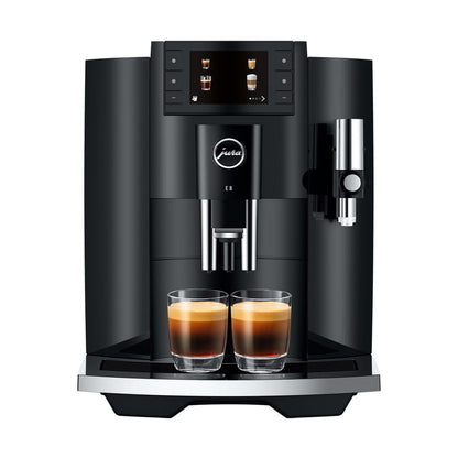 Jura E8 Automatic Espresso Machine, Piano Black #15648