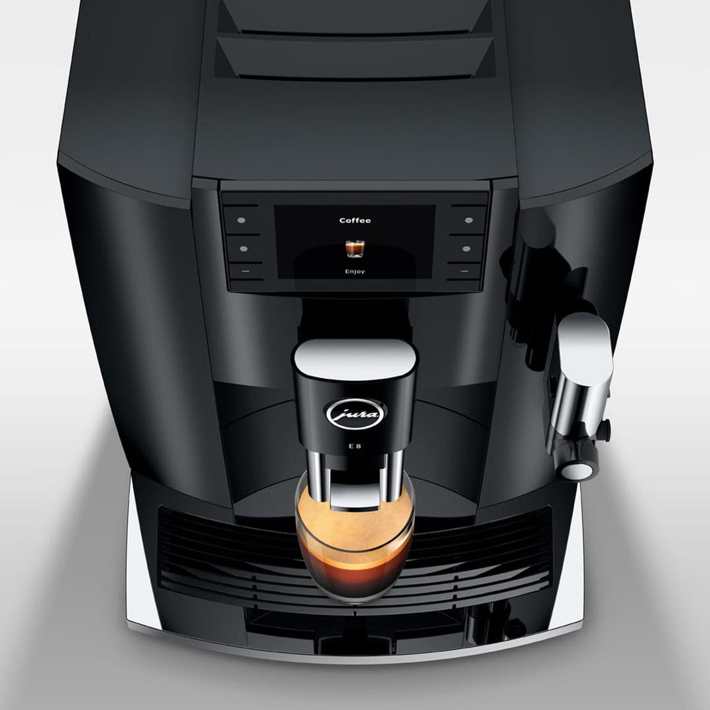 Jura E8 Automatic Espresso Machine, Piano Black #15648