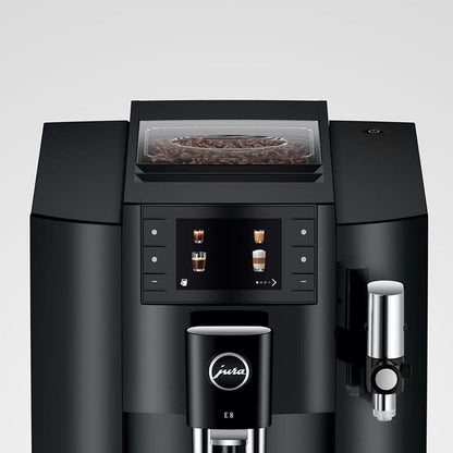 Jura E8 Automatic Espresso Machine, Piano Black #15648