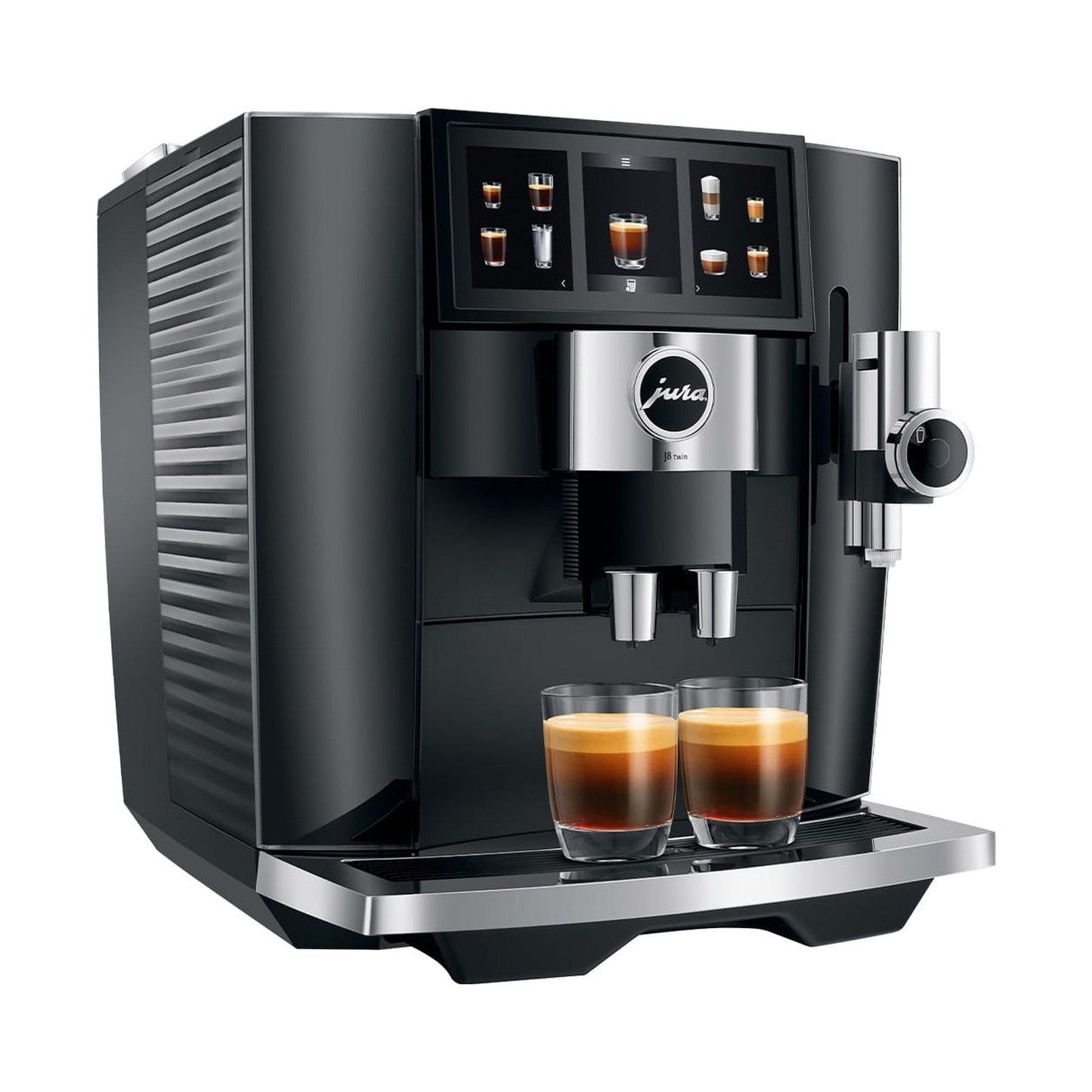 Jura J8 Twin Automatic Espresso Machine, Black #15826