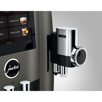 Jura S8 Automatic Espresso Machine, Dark Inox #15755