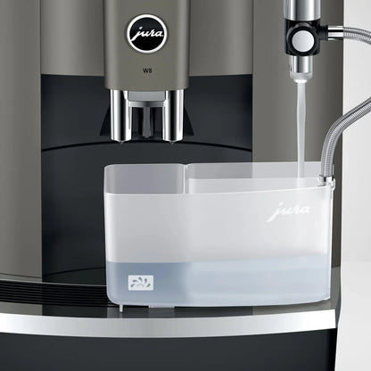Jura W8 Automatic Espresso Machine, Dark Inox #15550 (Special Order)