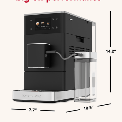 KitchenAid KF4 Fully Automatic Espresso Machine, Matte Black #KES8454BM