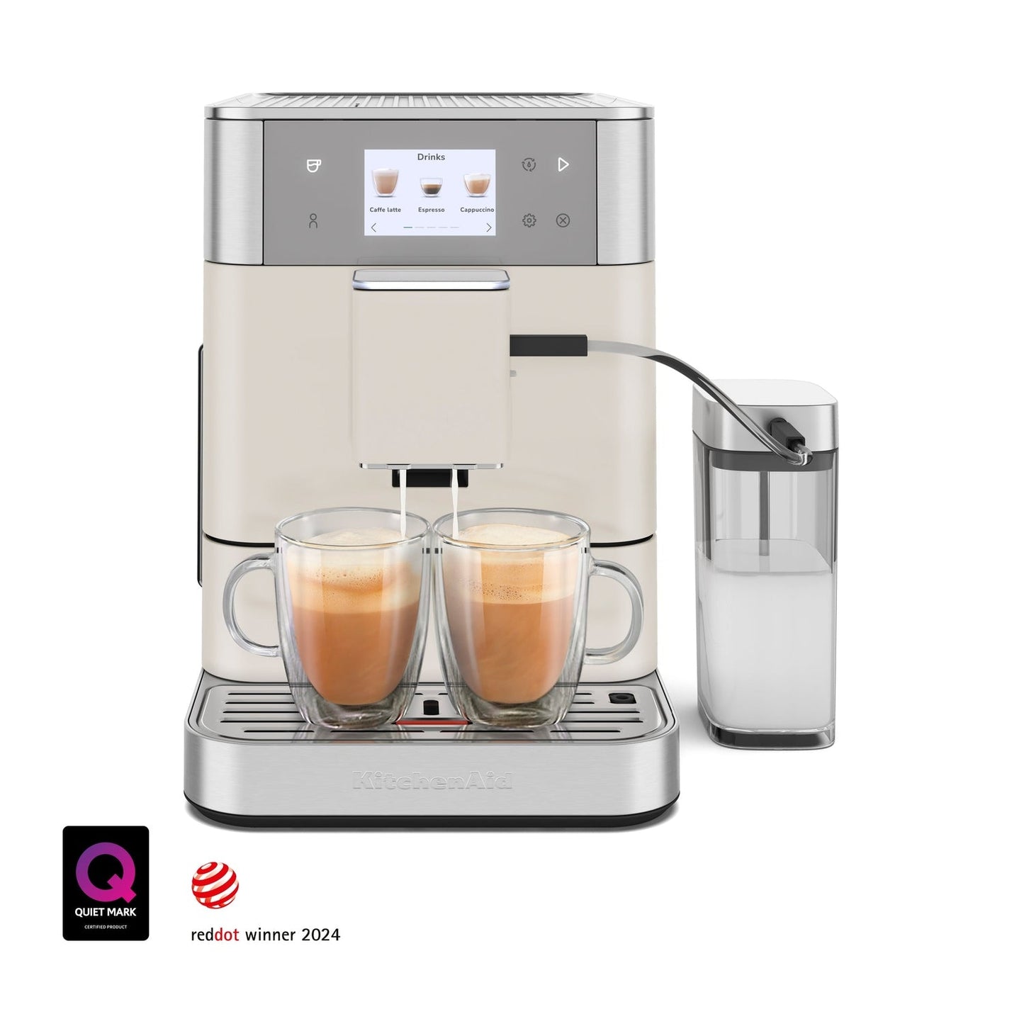 OPEN BOX | KitchenAid KF7 Fully Automatic Espresso Machine, Porcelain #KES8557PL
