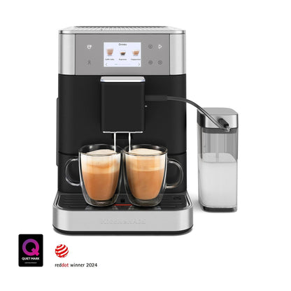 KitchenAid KF7 Fully Automatic Espresso Machine, Cast Iron Black #KES8557BK