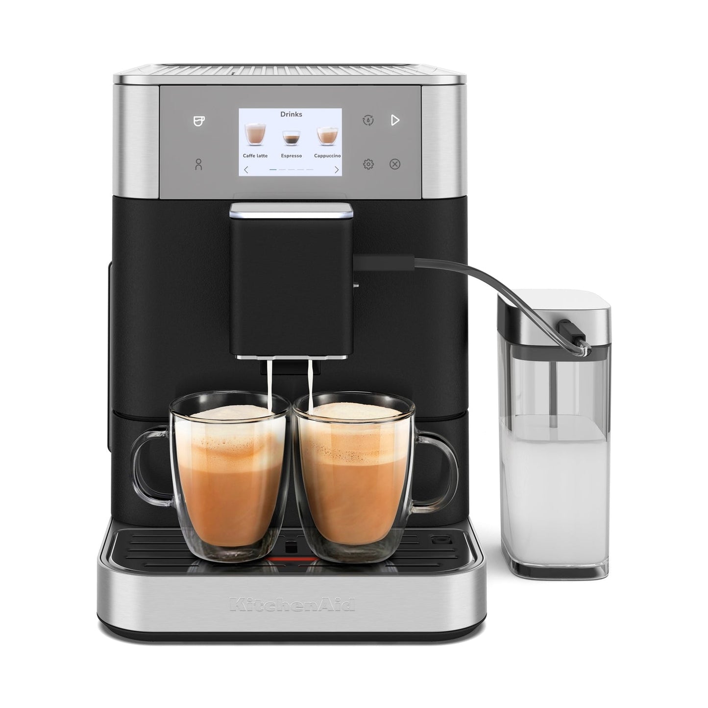 KitchenAid KF7 Fully Automatic Espresso Machine, Cast Iron Black #KES8557BK