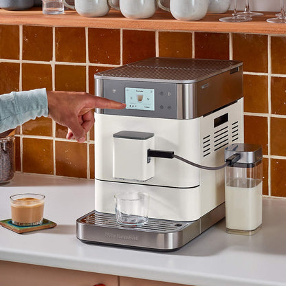 OPEN BOX | KitchenAid KF7 Fully Automatic Espresso Machine, Porcelain #KES8557PL