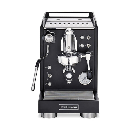 La Pavoni Mini Cellini Nera Espresso Machine #LPSMCB01US