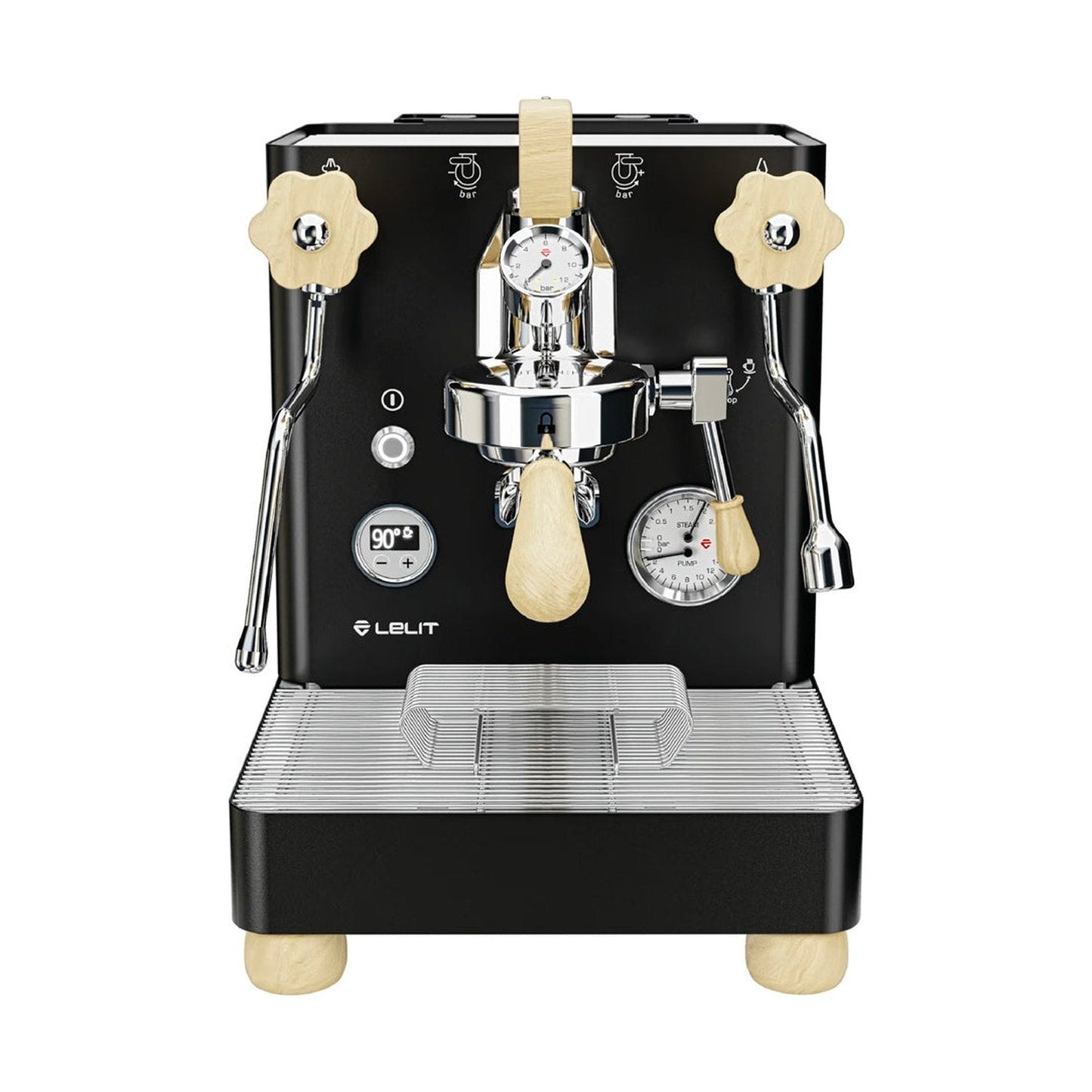 Lelit Bianca V3 Espresso Machine, Black #LEPL162TCB