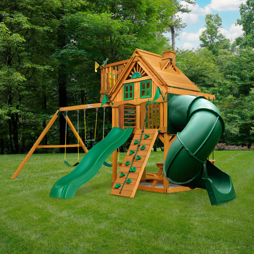Mountaineer w/ Sky Loft Swing Set