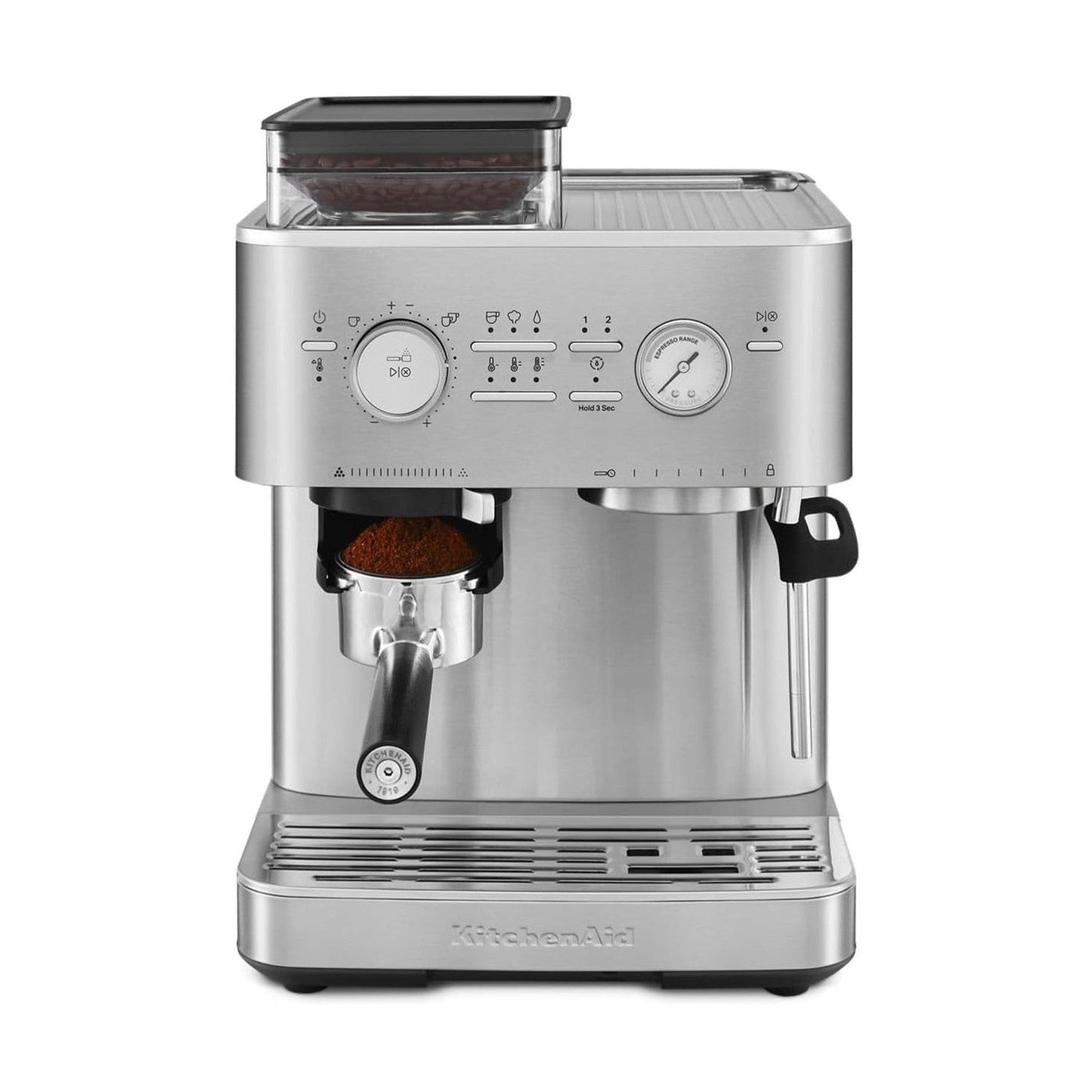 KitchenAid Semi-Automatic Espresso Machine, Brushed Stainless Steel #KES6551SX