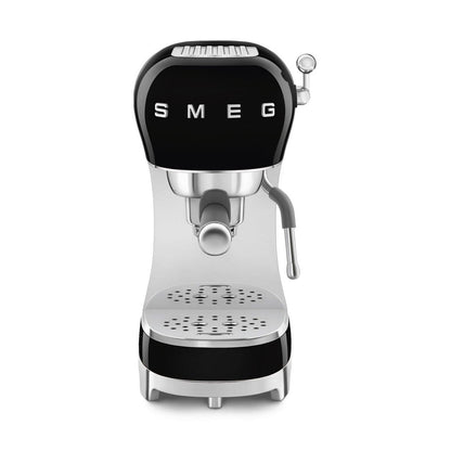 Smeg Manual Espresso Coffee Machine #ECF02BLUS - Black