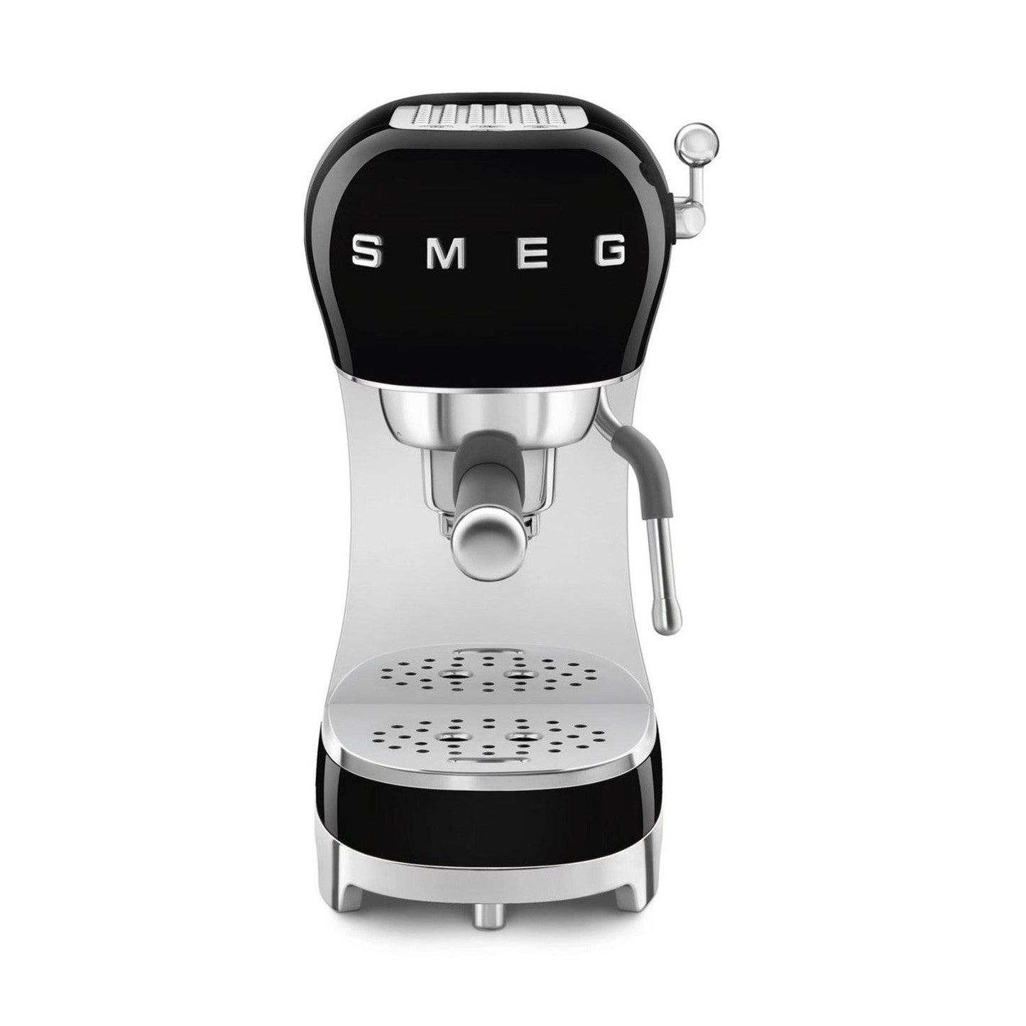 OPEN BOX | Smeg Manual Espresso Coffee Machine #ECF02BLUS - Black