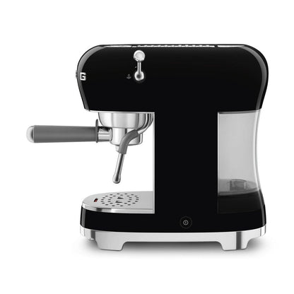 Smeg Manual Espresso Coffee Machine #ECF02BLUS - Black