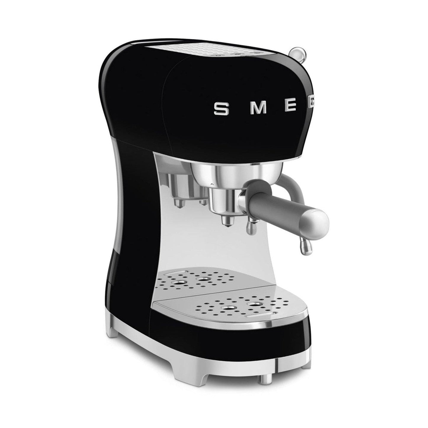 Smeg Manual Espresso Coffee Machine #ECF02BLUS - Black