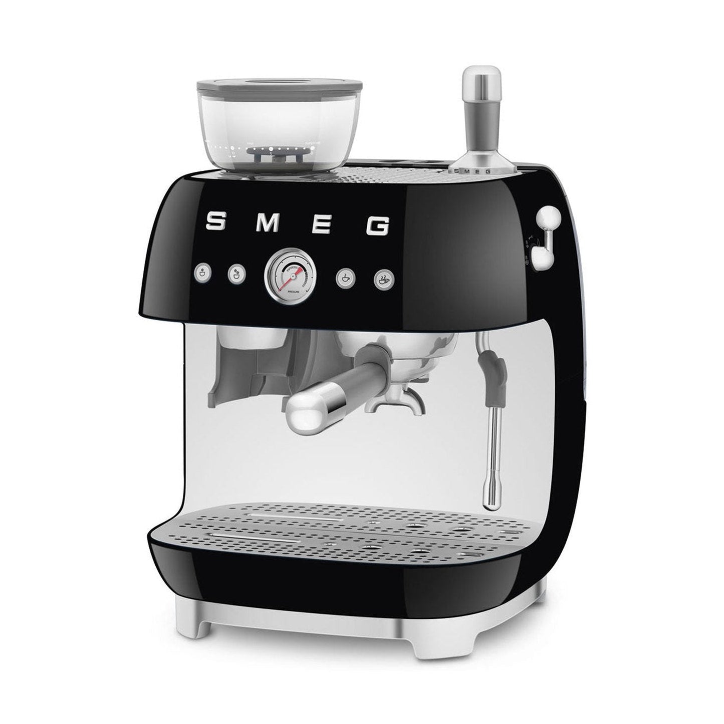 SMEG Manual Espresso Machine, Black #EGF03BLUS