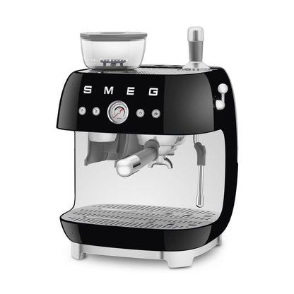 SMEG Manual Espresso Machine, Black #EGF03BLUS