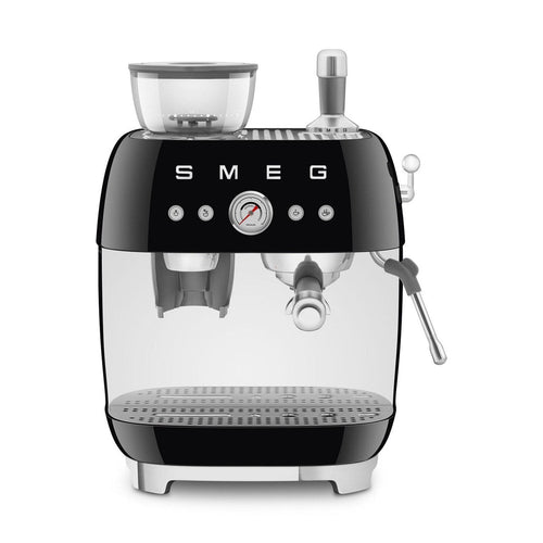 SMEG Manual Espresso Machine, Black #EGF03BLUS