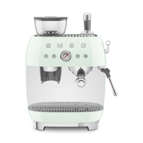 SMEG Manual Espresso Machine, Green #EGF03PGUS