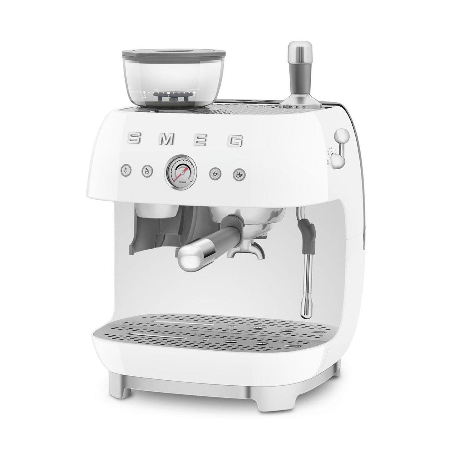 SMEG Manual Espresso Machine, White #EGF03WHEU
