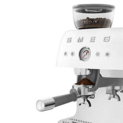 SMEG Manual Espresso Machine, White #EGF03WHEU