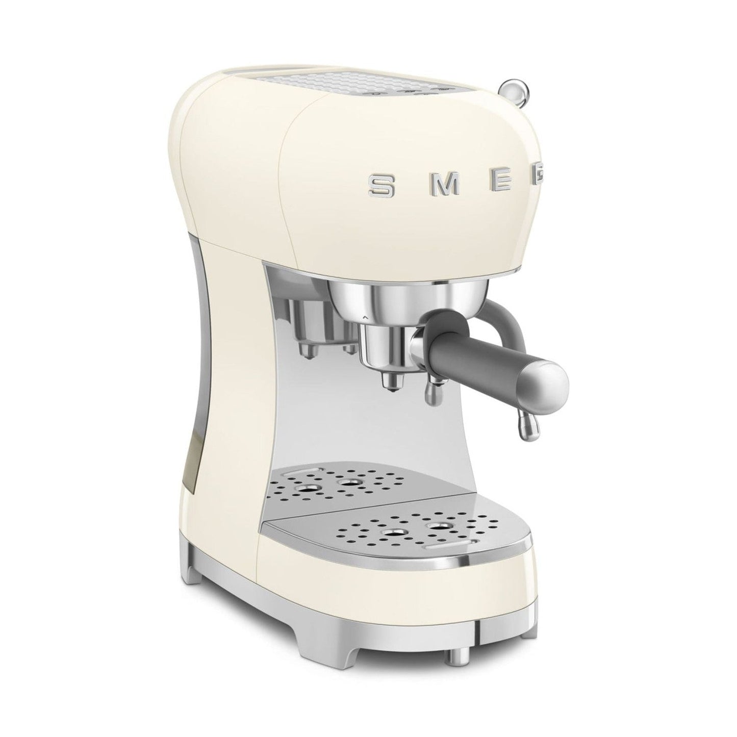 Smeg Manual Espresso Coffee Machine #ECF02CRUS - Cream