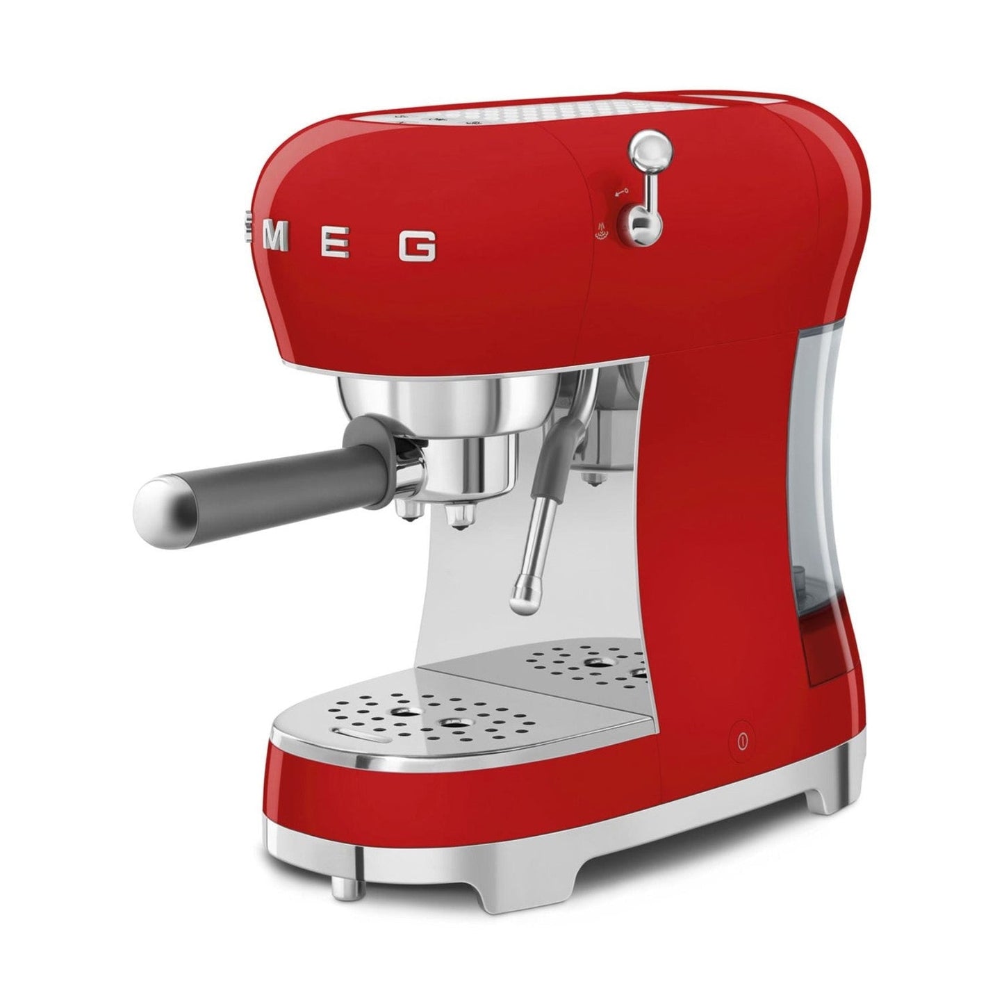 Smeg Manual Espresso Coffee Machine #ECF02RDUS - Red