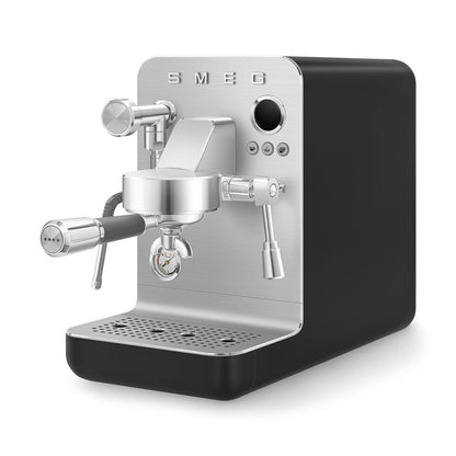 Smeg Minipro Espresso Machine, Matte Black #EMC02BLMUS