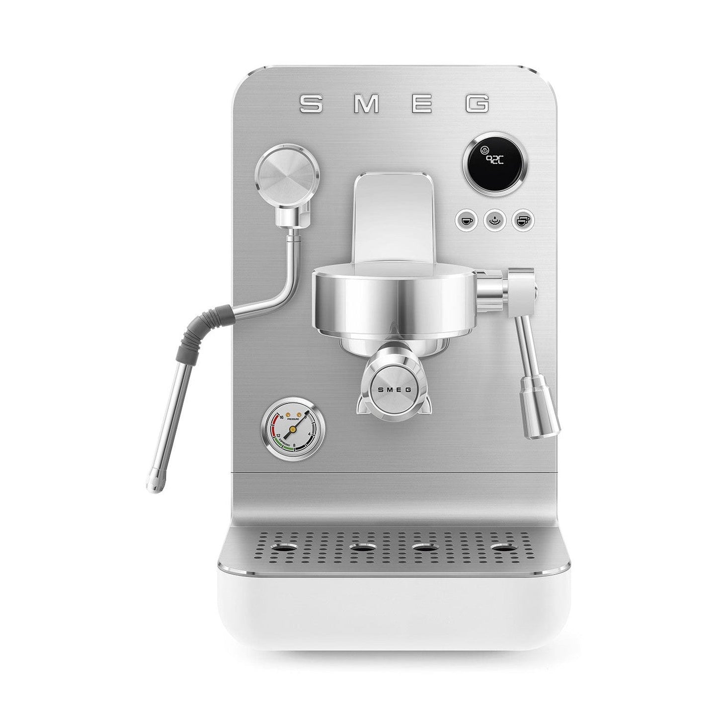 Smeg Minipro Espresso Machine, Matte White #EMC02WHMUS