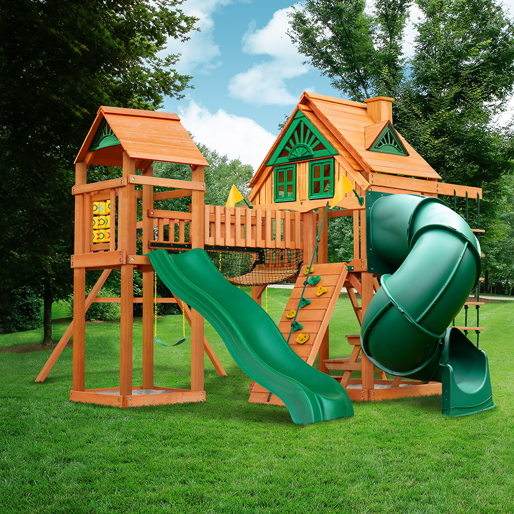 Wilderness Gym Swing Set
