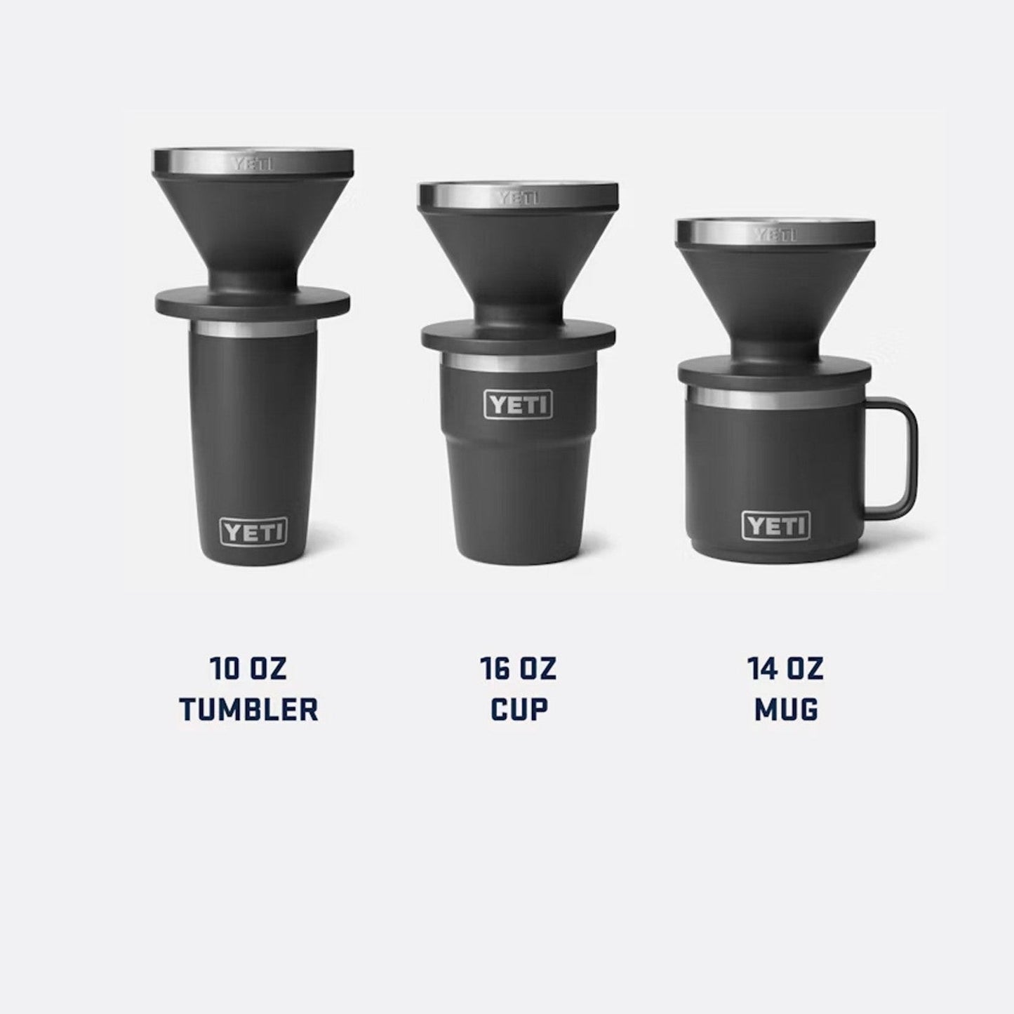 YETI Rambler Pour Over, Black