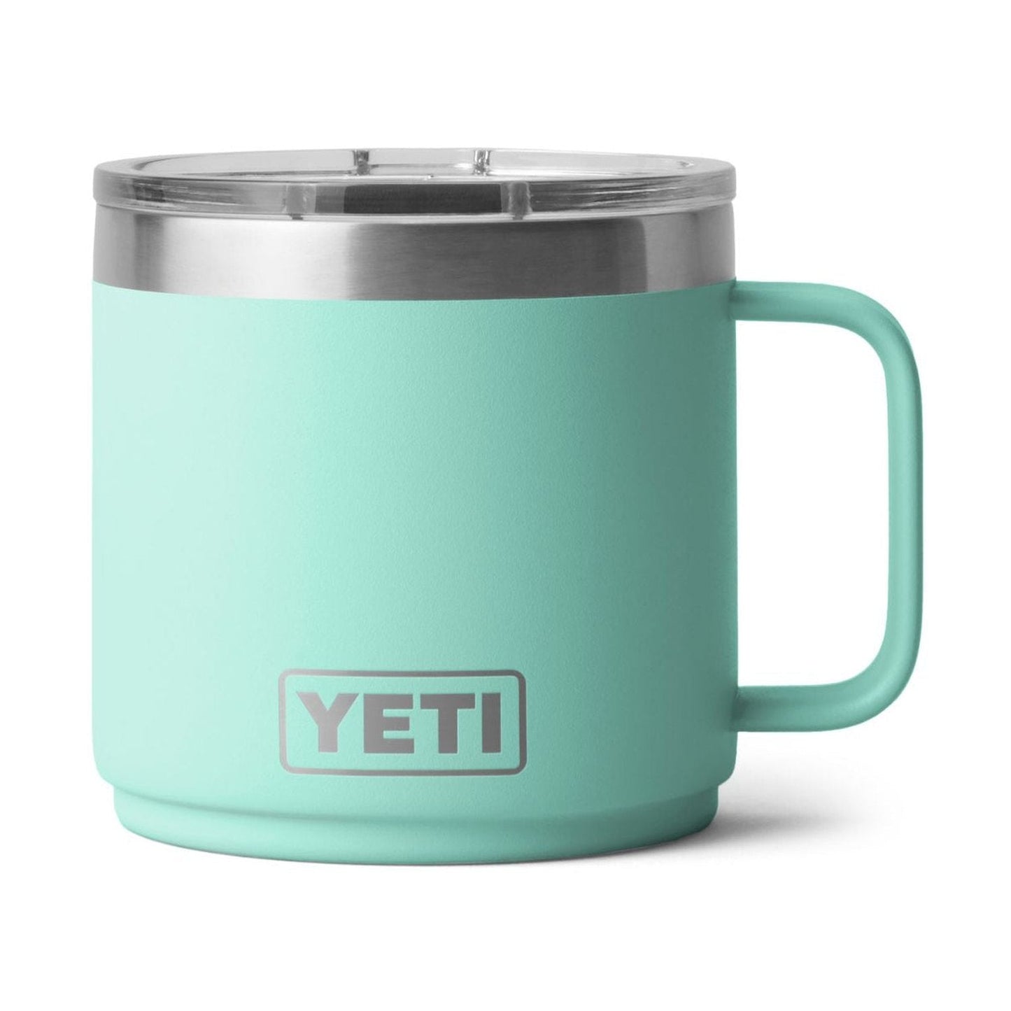 YETI Rambler 14 oz. Ceramic Lined Mug with MagSlider Lid, Seafoam