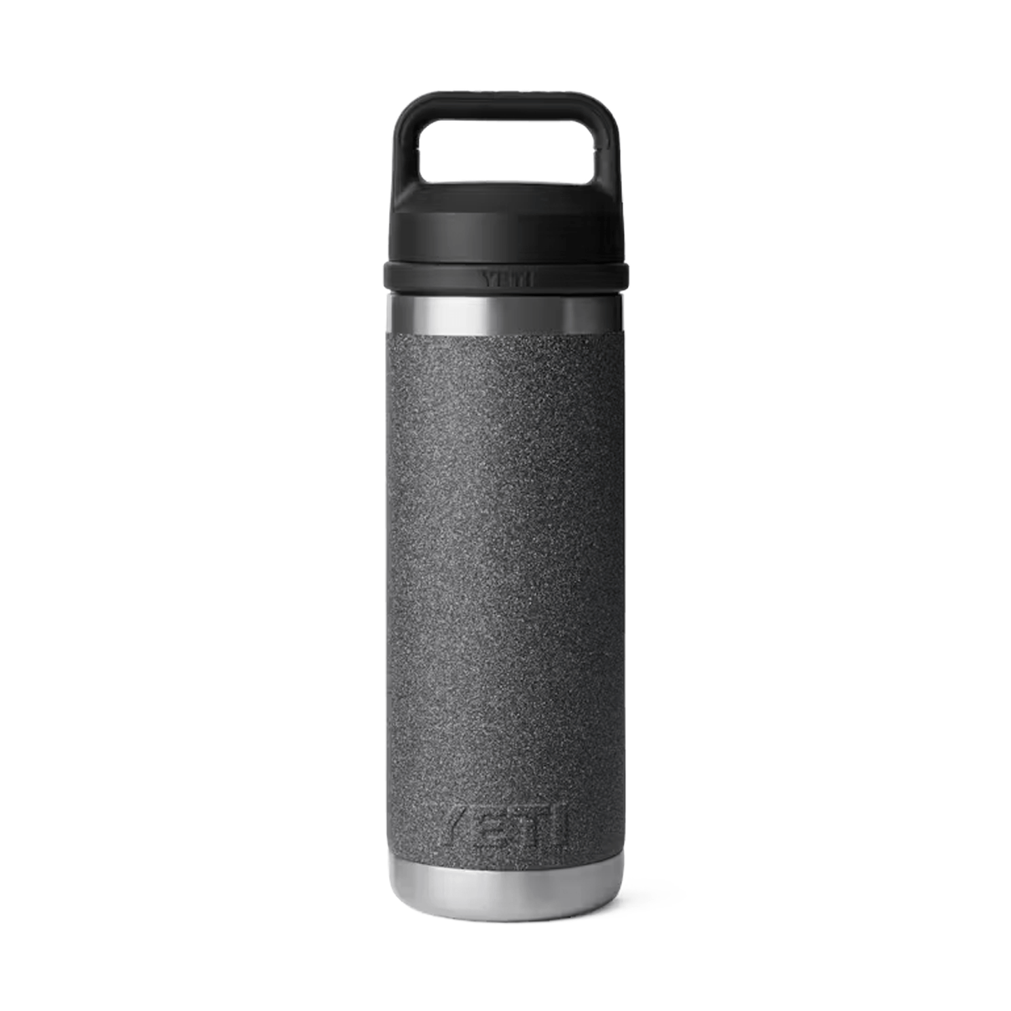 YETI Rambler 18 oz. Bottle with Chug Cap, Black Stone