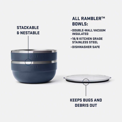 YETI Rambler 2QT Bowl, White