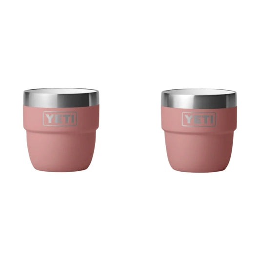 YETI Rambler 4 oz. Espresso Cups Set of 2, Sandstone Pink