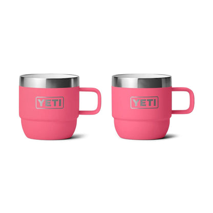 YETI Rambler 6 oz. Espresso Cups Set of 2, Tropical Pink