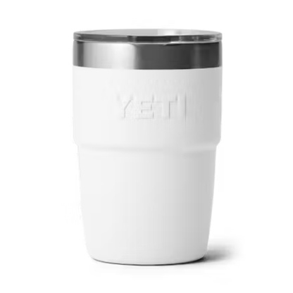 YETI Rambler 8 oz Ceramic Lined Stackable Cup, White