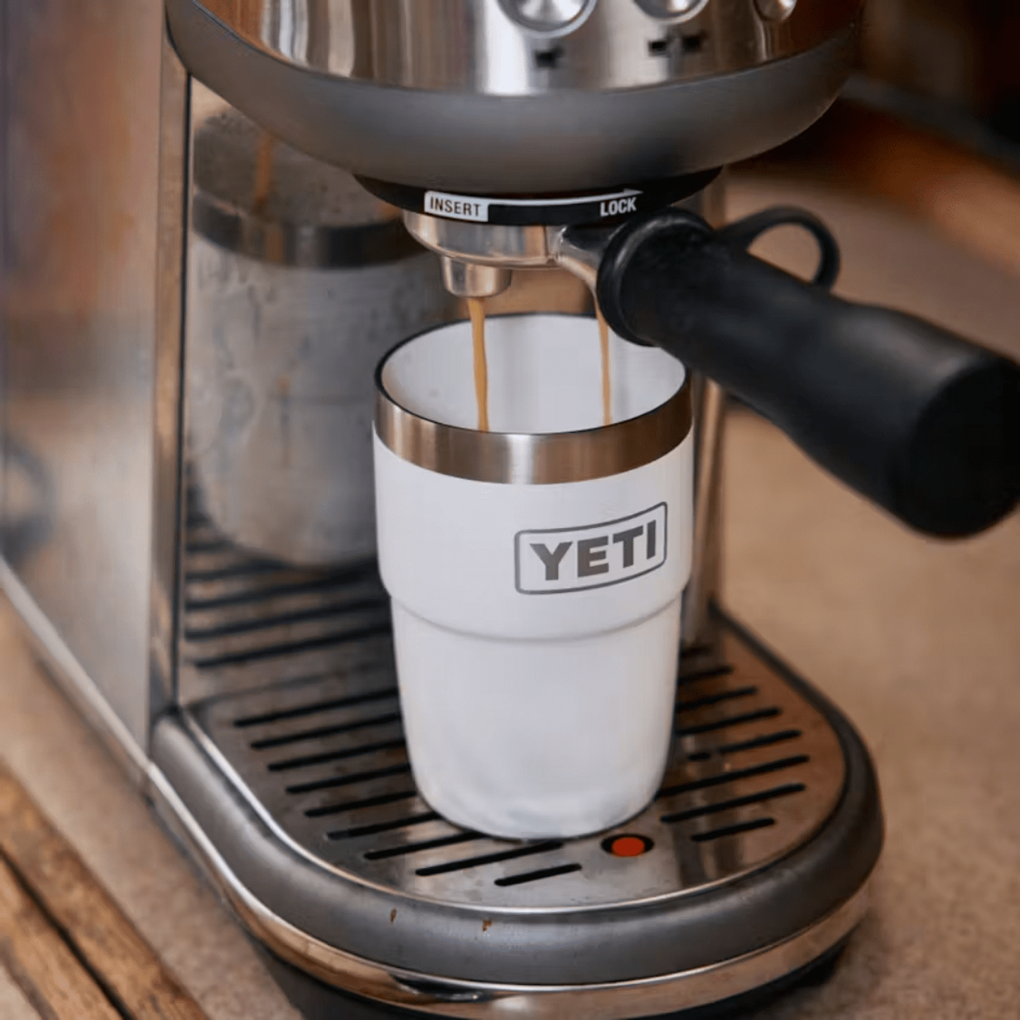 YETI Rambler 8 oz Ceramic Lined Stackable Cup, White