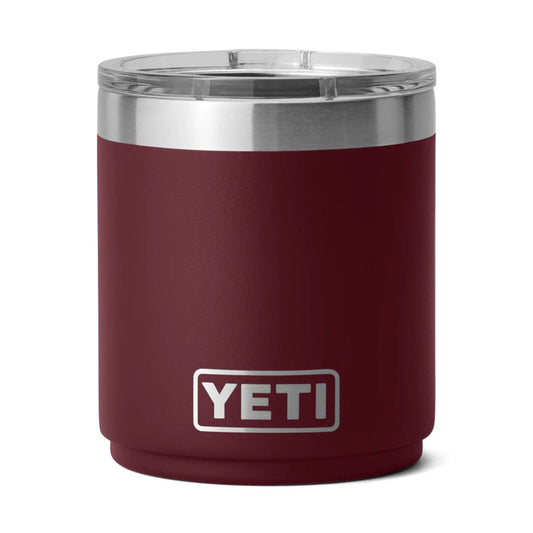 YETI Rambler Lowball 2.0 10 oz. with MagSlider Lid, Wild Vine Red
