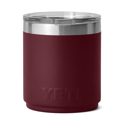 YETI Rambler Lowball 2.0 10 oz. with MagSlider Lid, Wild Vine Red