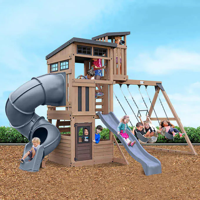 Skyline Lookout Wooden Outdoor Playset